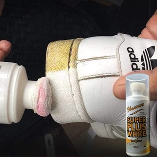 🔥 Super Plus White ปากกาแก้ยางเหลือง(แบบหัวป้าย) น้ำยาป้ายรองเท้า แก้รองเท้าเหลือง