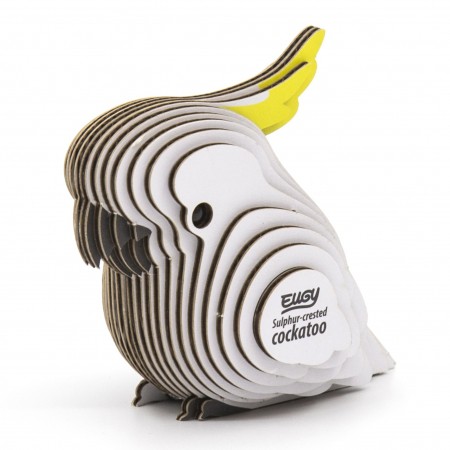 Eugy Dodoland Bird Cockatoo 三维 ปริศนา