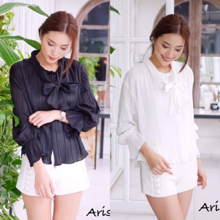 Chiffon Pleat Shirt