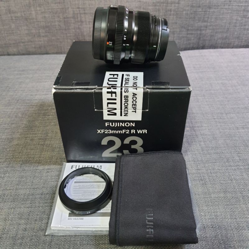 เลนส์ Fujinon XF23mmF2 R WR (Black)