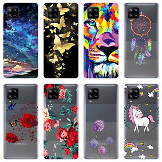 เคสสำหรับ Samsung Galaxy A42 5G Case Silicone Back Cover Soft Casing Samsung A42 Galaxy A42 2020 cartoon TPU เคส