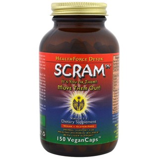 💫Pre order💥💥 HealthForce Superfoods, Scram, 150 VeganCaps🇺🇸