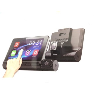 กล้องติดรถ 3เลน THREE CAM TOUCH SCREEN DASH CAM WDR FULL HD 1440P