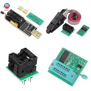 EEPROM BIOS USB Programmer CH341A + SOIC8 Clip + 1.8V Adapter + SOIC8 Adaptor Kit