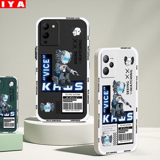 เคสซิลิโคนนิ่ม ทรงสี่เหลี่ยม ลายหมี KAWS สําหรับ Infinix Note 12 G96 Hot 12 Play Note 11 Smart 6 Smart 5 Hot 11S NFC Hot 11 Play 10 Play 9 Play Hot 10S Hot 10T