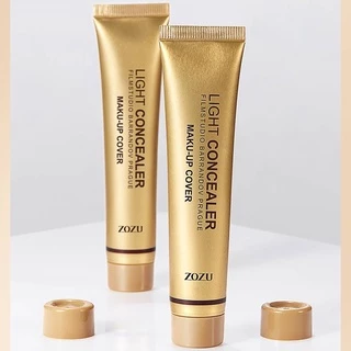 C130.ZOZU Golden Tube คอนซีลเลอร์ มอยส์เจอร์ไรซิ่ง ปรับสีผิวให้กระจ่างใสคอนซีลเลอร์หลอดสีทองปกปิด