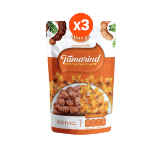 โปรโมชั่น : มะขามกวนแก้ว รสจัดจ้าน ตราแก้ว แพ็ค 3 100-120g. x 3bags