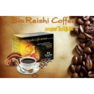 (ของแท้) Coffee Mix (Bio Reishi Brand)...กาแฟ ไบโอริชี่...ผสมเห็ดหลินจือแดง...1 กล่อง 20 ซอง (420 กรัม)