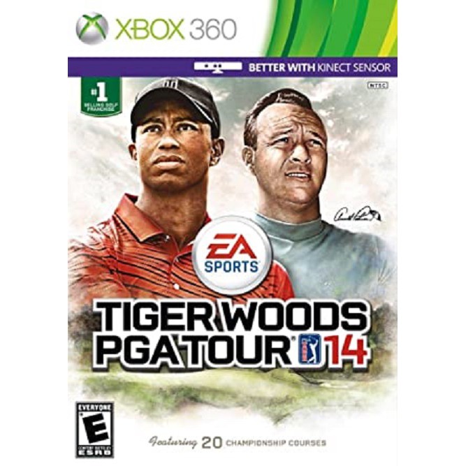 แผ่น XBOX 360 Tiger Woods PGA Tour 14 Master Historic Edition ใช้กับเครื่องที่แปลงระบบ JTAG/RGH