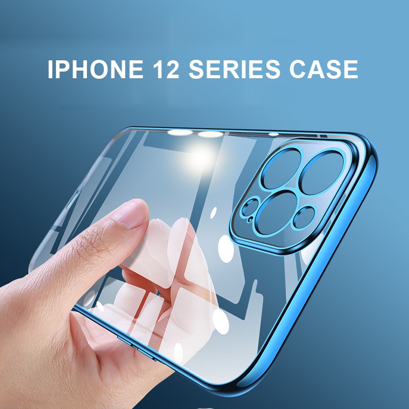 【Free Tempered Glass Film】iPhone 12 Promax Case iPhone 12 Case  iPhone Case Cover iPhone Soft Case  Iphone12 pro Case iP