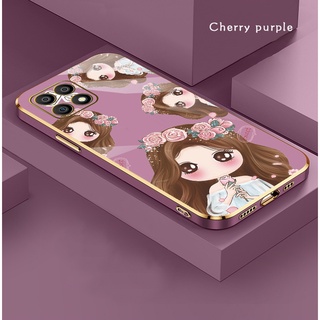 D05 เคส OPPO A15 A5 A9 F9 A92 F11 A31 A53 2020 Phone Case น่ารัก แฟชั่น เคสโทรศัพท์ กันกระแทก เคสนุ่ม