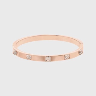 (พร้อมส่ง)*New*กำไล SWAROVSKI Tactic bangle Rose gold-tone plated