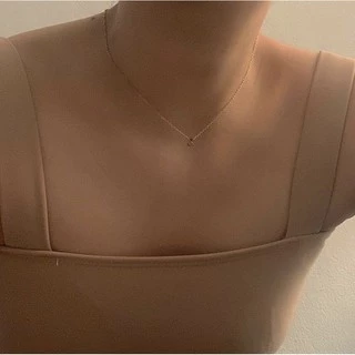 สร้อยสเตนเลส HER OBJECTIVE_TINY INITIAL NECKLACE