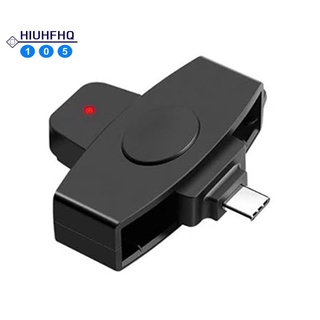 Id Sim Smart Card Reader Usb Type C Memory Bank Emv Electronic Citizen Cloner Connector Adapter for Android Phones