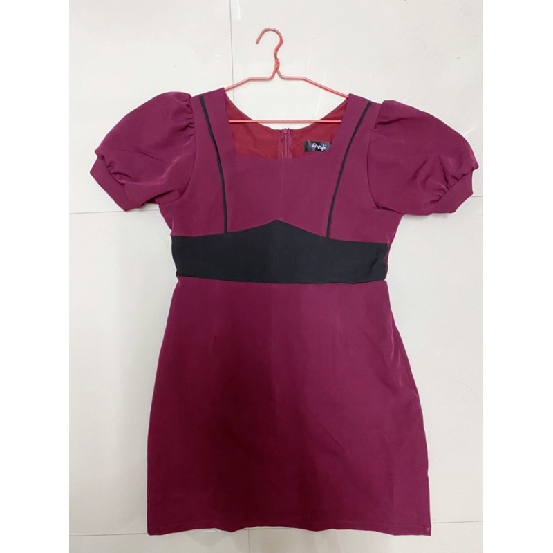 เดรสงานป้ายAp style XL