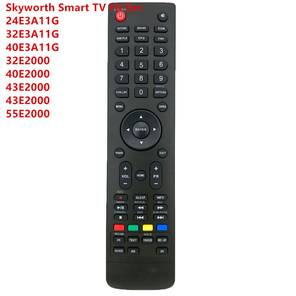Universal Skyworth LCD LED สมาร์ททีวีรีโมทคอนโทรล Fernbedienung Skyworth 32" รุ่น 32E2A11T 40E2A11T 