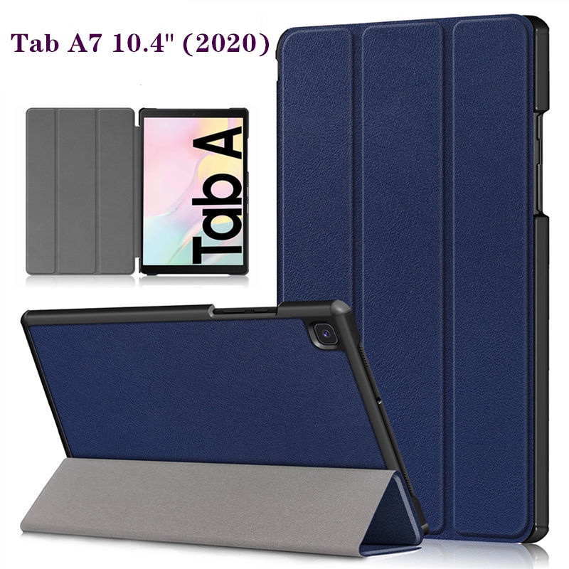 เคสฝาพับ สำหรับ Samsung Galaxy Tab A7 10.4 นิ้ว SM-T500 T505 T507 เคสแท็บเล็ต ป้องกันการตกเครื่องหนังเคสป้องกัน
