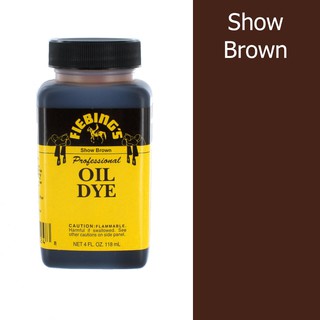 Fiebings Professional Oil Dye สีย้อมหนัง Show Brown 4 oz.