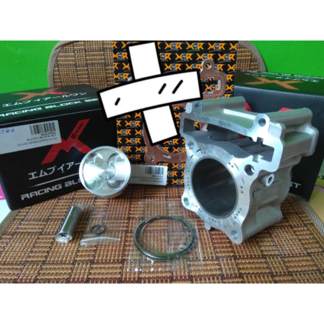 ชุดบล็อก X1R XRacing 135LC FZ150 Y15ZR ฟรีปะเก็นทองแดง