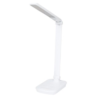 โคมไฟอ่านหนังสือ ไฟอ่านหนังสือ LED LA-N128-WH CARINI ABS MODERN ขาว โคมไฟ โคมไฟ หลอดไฟ DESK LAMP LED LA-N128-WH CARINI A