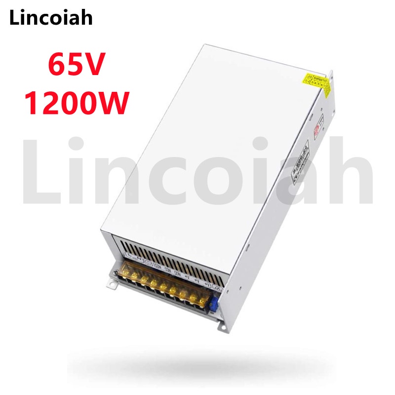 Switching Power Supply 65V 1200W SMPS CNC Adjustable Voltage for RD6018 RD6018W RD6012 RD6012W RD600