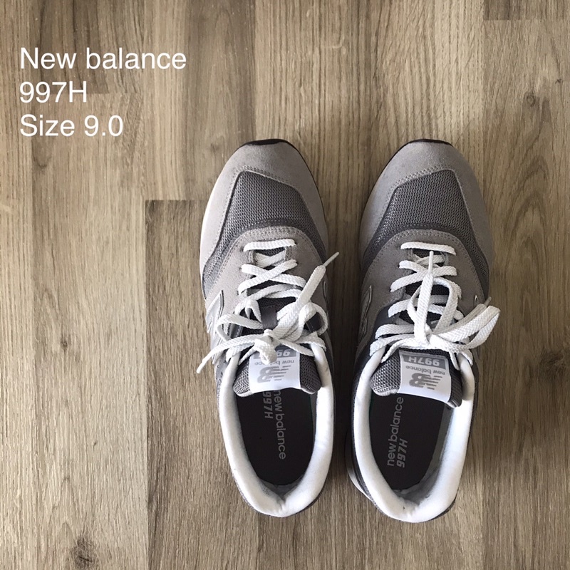 [Used] New balance 997H Grey Men Sz. 9.0