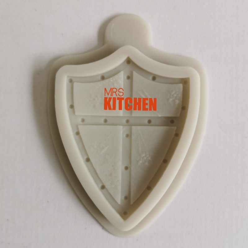 L KNIGHT'S SHIELD KINGDOM FONDANT แม่พิมพ์ซิลิโคน รูปช็อคโกแลต