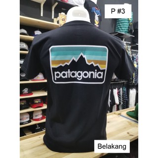 [S-5XL]เสื้อยืดแขนสั้น ผ้าฝ้ายแท้ ลาย Patagonia สไตล์ใหม่ อินเทรนด์