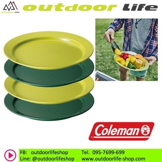 ชุดจาน COLEMAN EASY-CLEAN PLATE 4pcs 2000036167