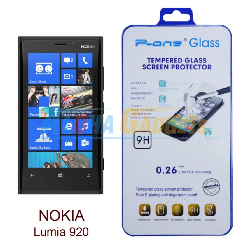P-One ฟิล์มกระจกนิรภัย Nokia Lumia 920