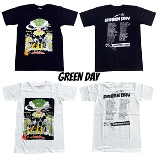 GD241 เสื้อยืดวงร็อค Green Day กรีนเดย์ เสื้อวง เสื้อยืดกรีน เดย์ เสื้อวินเทจ