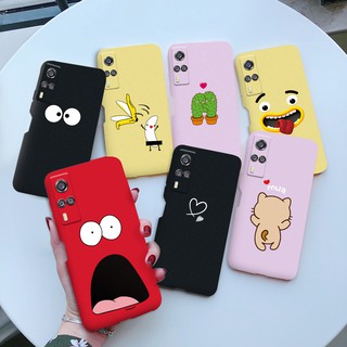 เคสโทรศัพท์มือถือลายการ์ตูนหมีน่ารักสําหรับ Vivo Y51 2020 Y31 2021 Vivoy51 V2030 Vivoy31 V2036 6.5 นิ้ว