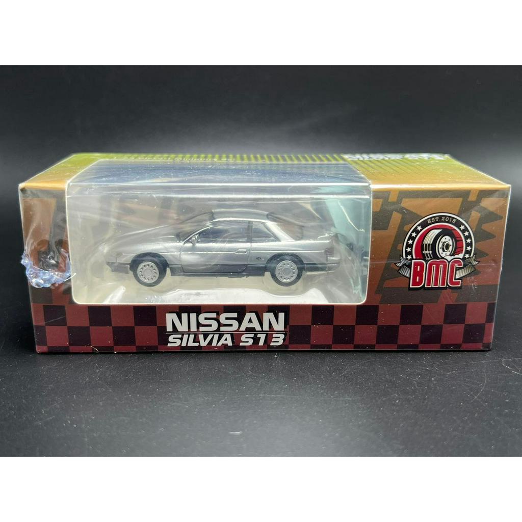 BM Creations 1/64 Nissan Silvia S13 - Silver/Grey