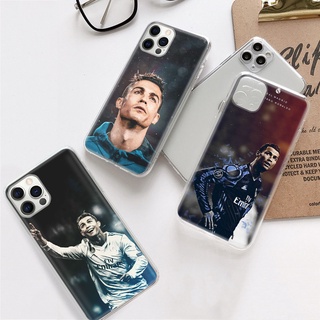 เคสโทรศัพท์มือถือแบบนิ่ม ใส ลาย Cristiano Ronaldo DV-54 CR7 สําหรับ Samsung A04 A04S A14 A23 A34