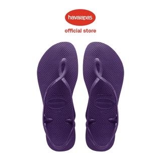 Havaianas รองเท้าแตะ Luna สําหรับผู้หญิง สีม่วง