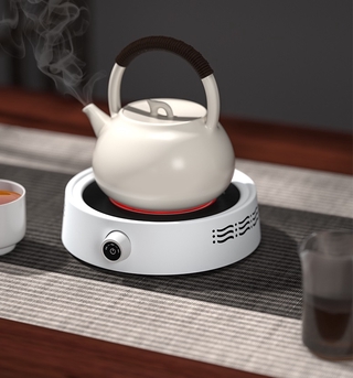 เตาไฟฟ้าต้มชามินิ Xindelong Electric Stove Tea Stove Brewing Tea Small Household Teapot Non-electromagnetic XD2