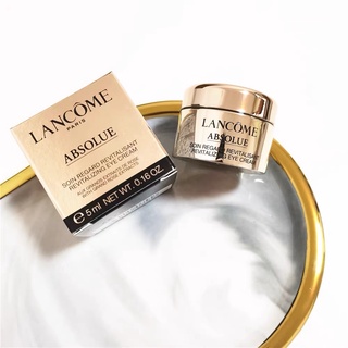 Lancome Absolue Revitalizing Eye Cream 5ml อายครีมที่สุดแห่งการฟื้นบำรุงทุกปัญหาผิวรอบดวงตา จากลังโคม