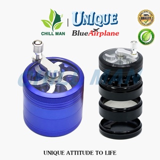 ChillMan🤪(Small Wheel)เครื่องบดสมุนไพร Grinder เครื่องบดสมุน ที่บดสมุมไพร ตัวบดสมุมไพร อุปกรณ์เสริมบุหรี่ ที่บด D0009