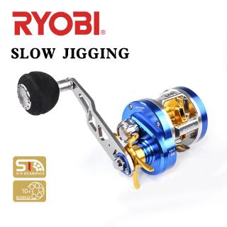 ต้นฉบับ RYOBI Super Hi ความเร็วช้ารีลประมง jigging โลหะรีลประมงทะเล