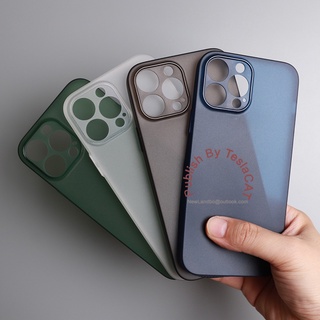 เคสโทรศัพท์มือถือ แบบบางพิเศษ ป้องกันลายนิ้วมือ สําหรับ  13 13Pro 14Pro 14 11 12Pro compatible for เคสไอโฟน