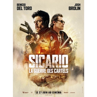 โปสเตอร์หนัง Sicario ซิคาริโอ ภาพยนตร์ Movie Poster ภาพติดผนัง ตกแต่งบ้าน รูปติดห้อง ของสะสม ร้านคนไทย