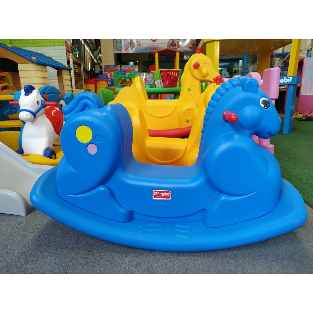 ม้าโยกเยก สีฟ้า Eduplay(NP-4311) ของแท้จากเกาหลี