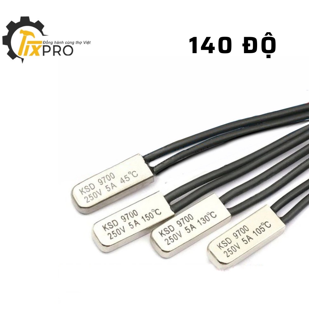 รีเลย์ความร้อน KSD9700 140 องศา 5A 250V