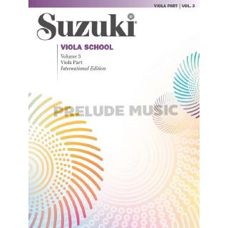 (โค้ดINCSM2Lลด70฿) Suzuki Viola School, Volume 3 (0243S)