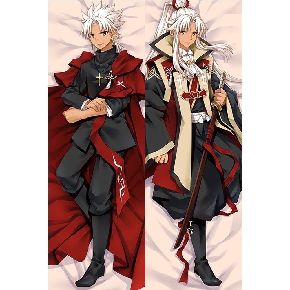 Fateapocrypha Shirou Kotomine ปลอกหมอนอิง Hug Body ปลอกหมอนผ้าปูที่นอนของขวัญ 50*150 ซม.