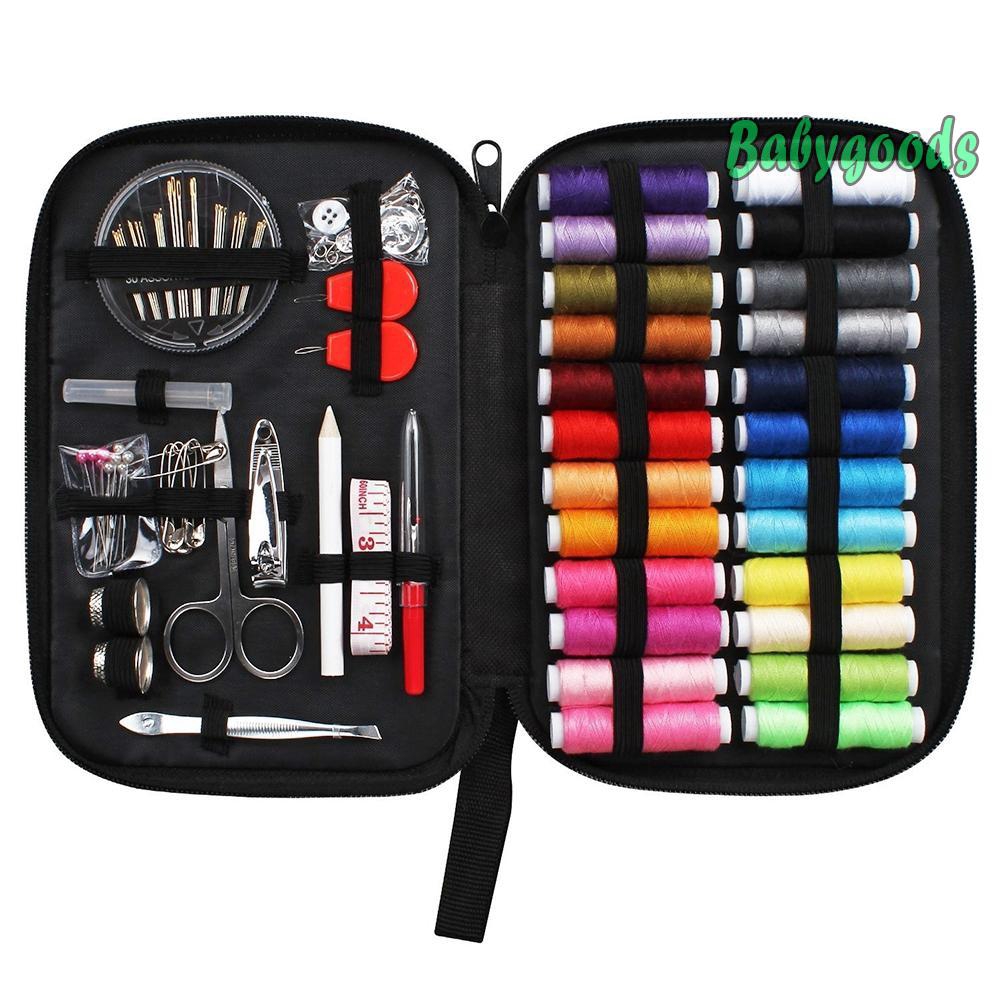ღAvailableღUseful 90pcs Multifunctional Sewing Box Kit Set for DIY
