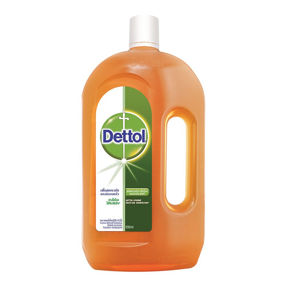 ✨นาทีทอง✨ เดทตอล ไฮยีน มัลติ-ยูส น้ำยาฆ่าเชื้อโรคอเนกประสงค์ 1200 มล. Dettol Hygiene Multi-Use Disinfectant 1200 ml