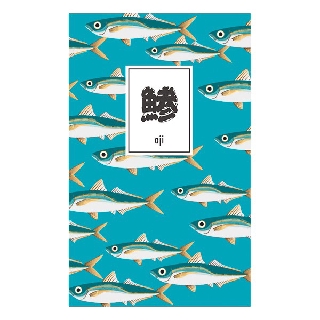 Itoya Fish Notebook Aji สมุดโน้ตลายปลา Aji