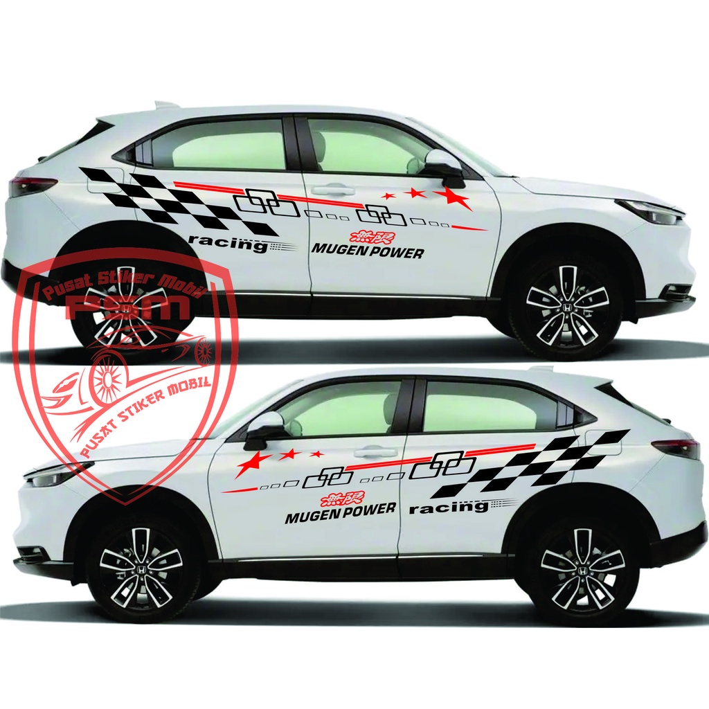 สติ๊กเกอร์ RIGHT LEFT NEW HRV 2 ชิ้น, สติ๊กเกอร์ติดรถรุ่น Honda HRV, Honda crv, Honda brv ฯลฯ รถทั้ง