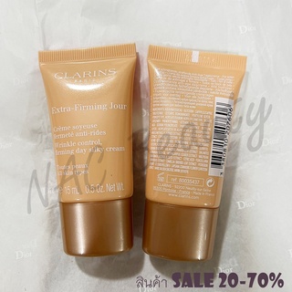 ของแท้100%_Clarins Extra-Firming Day Cream for All Skin Types 15 ml